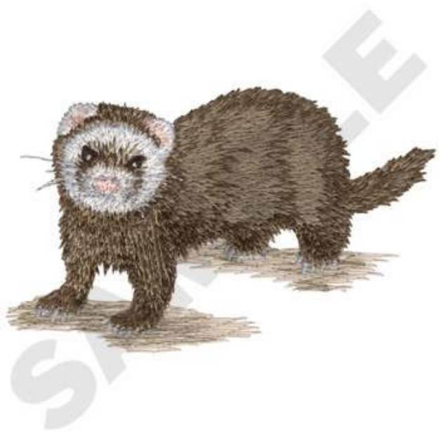Ferret Machine Embroidery Design  Embroidery Library at