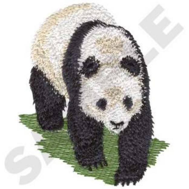 Picture of Giant Panda Machine Embroidery Design