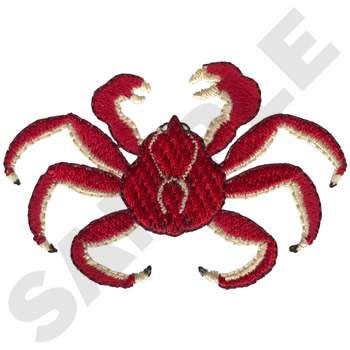 Crab Machine Embroidery Design
