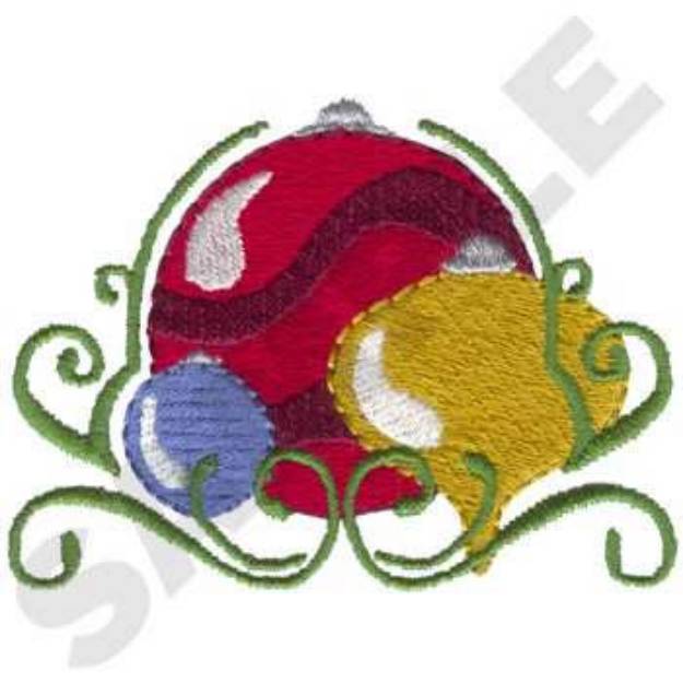 Picture of Ornaments Machine Embroidery Design