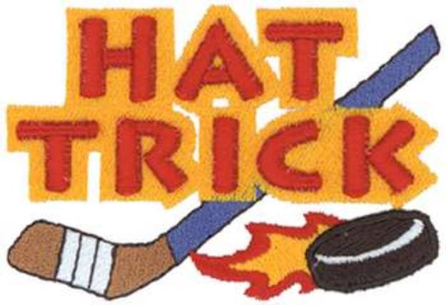 Picture of 3D Hat Trick Machine Embroidery Design