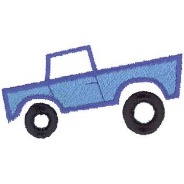 Picture of Pick Up Truck Machine Embroidery Design
