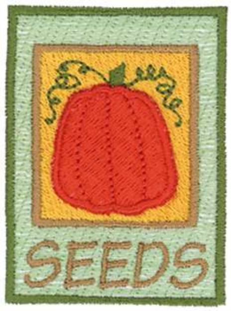 Picture of 3D Seed Packet Machine Embroidery Design