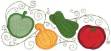 Picture of 3D Fruits And Veggies Machine Embroidery Design
