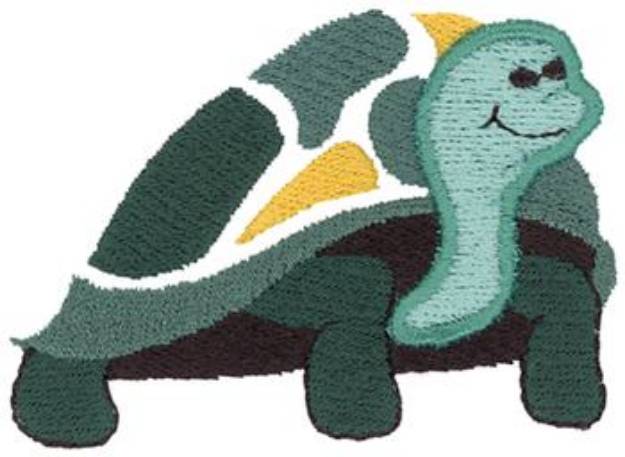 Picture of 3D Puff Turtle Machine Embroidery Design