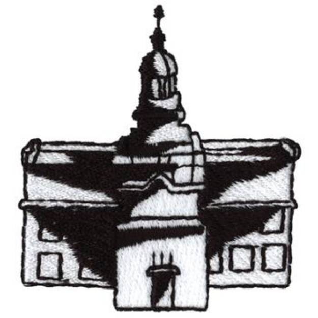 Picture of Independence Hall Machine Embroidery Design