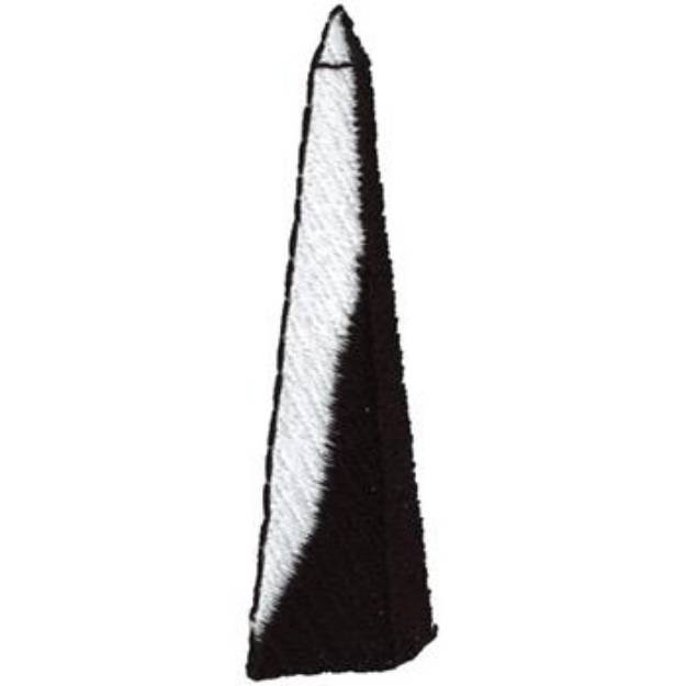 Picture of Washington Monument Machine Embroidery Design