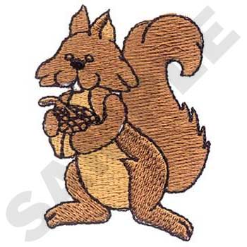 Squirrel Machine Embroidery Design