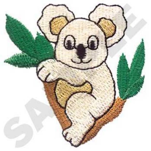 Picture of Koala Bear Machine Embroidery Design