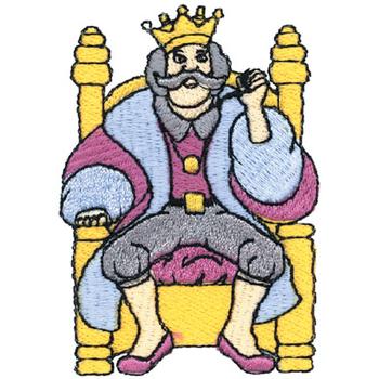 Old King Cole Machine Embroidery Design