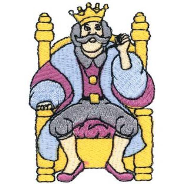 Picture of Old King Cole Machine Embroidery Design