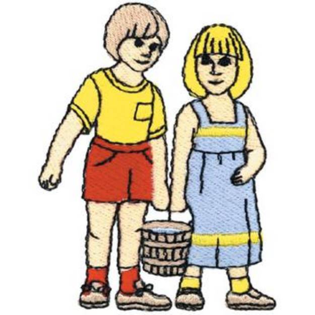 Picture of Jack And Jill Machine Embroidery Design