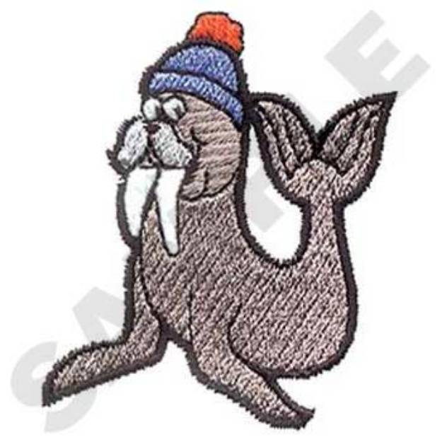 Picture of Walrus Machine Embroidery Design