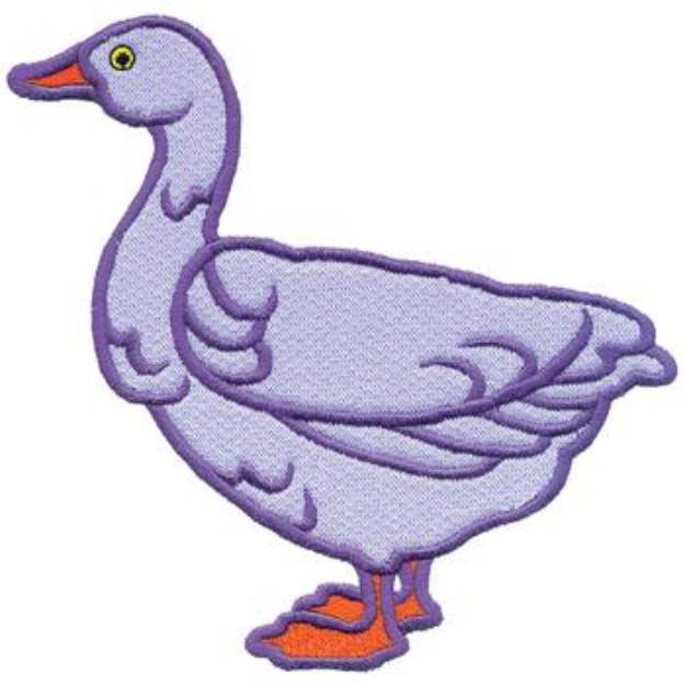 Picture of Goose Applique Machine Embroidery Design