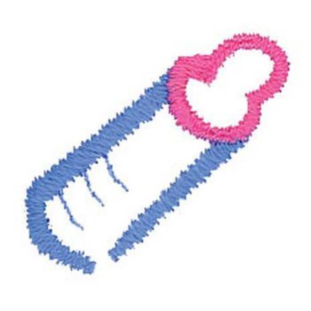 Picture of 1 inch Baby Bottle Machine Embroidery Design
