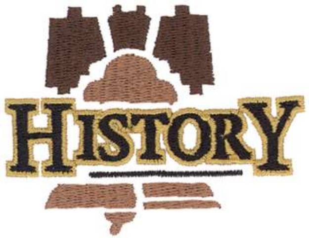 Picture of History Machine Embroidery Design