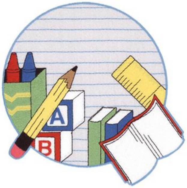 Picture of Special Education Logo Machine Embroidery Design
