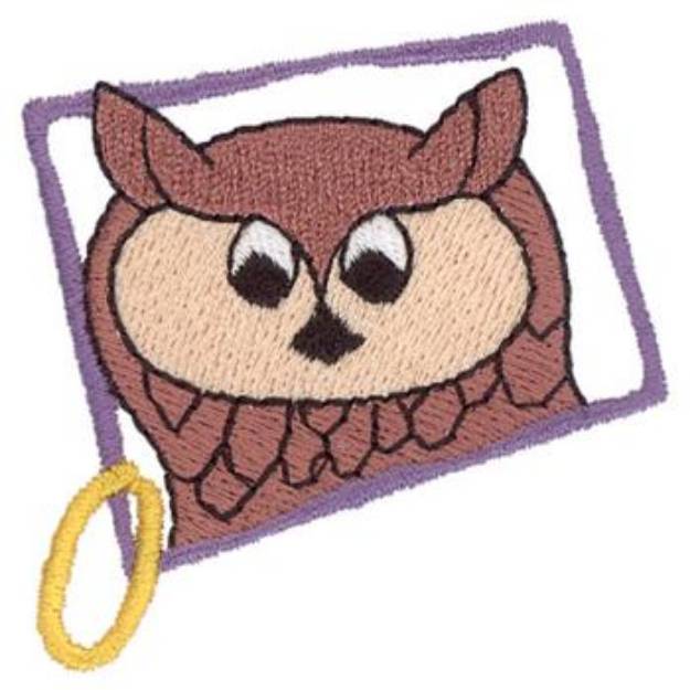 Picture of O Is For Owl Machine Embroidery Design