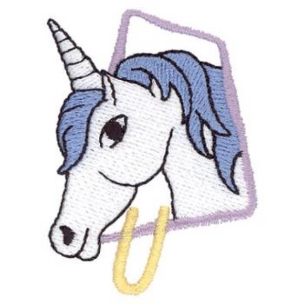 Picture of U Is For Unicorn Machine Embroidery Design