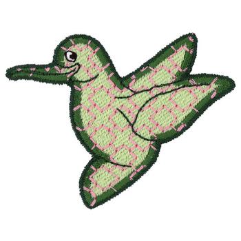 Hummingbird Machine Embroidery Design