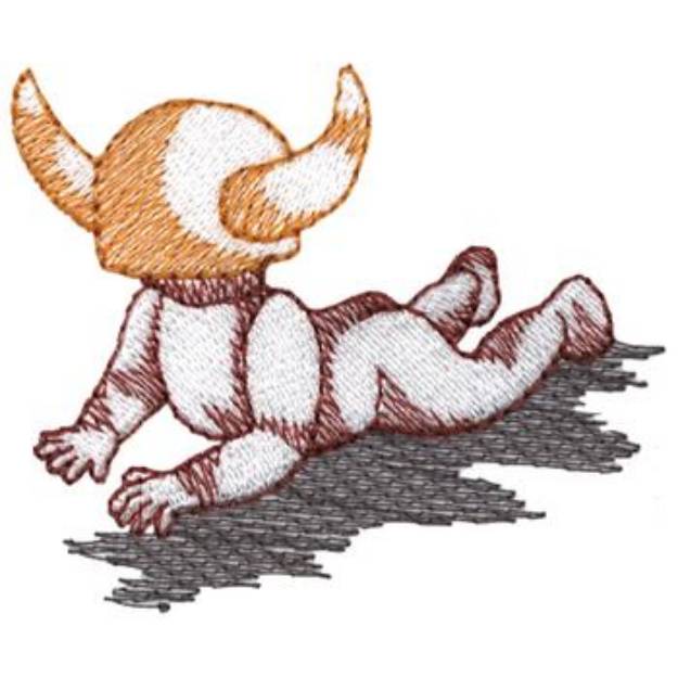 Picture of Baby Viking Machine Embroidery Design