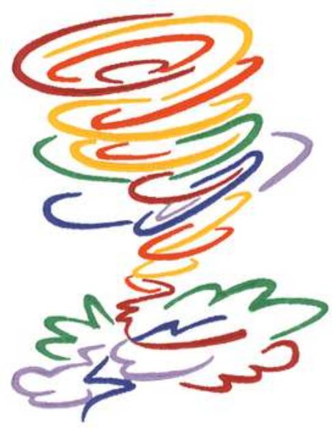 Picture of Twister Machine Embroidery Design