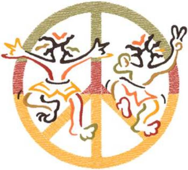 Picture of Rasta Logo Machine Embroidery Design