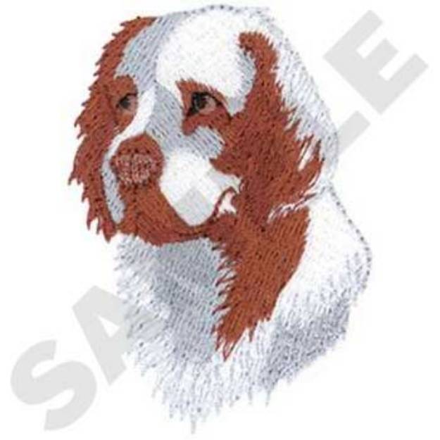 Picture of Clumber Spaniel Machine Embroidery Design