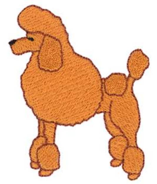 Picture of Poodle Machine Embroidery Design