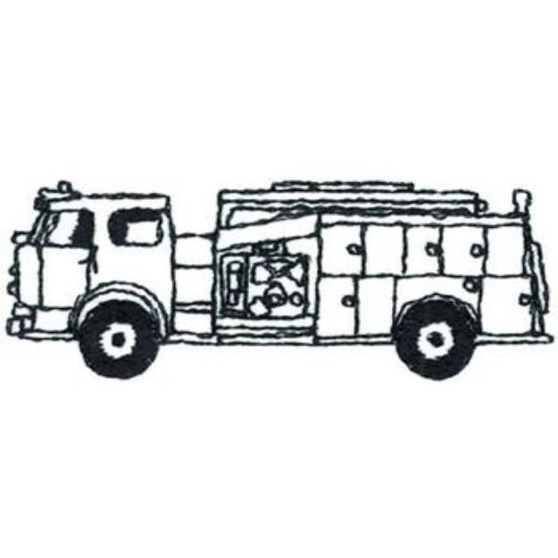 Picture of Pumper Outline Machine Embroidery Design