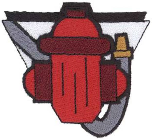 Picture of Fire Hydrant Machine Embroidery Design