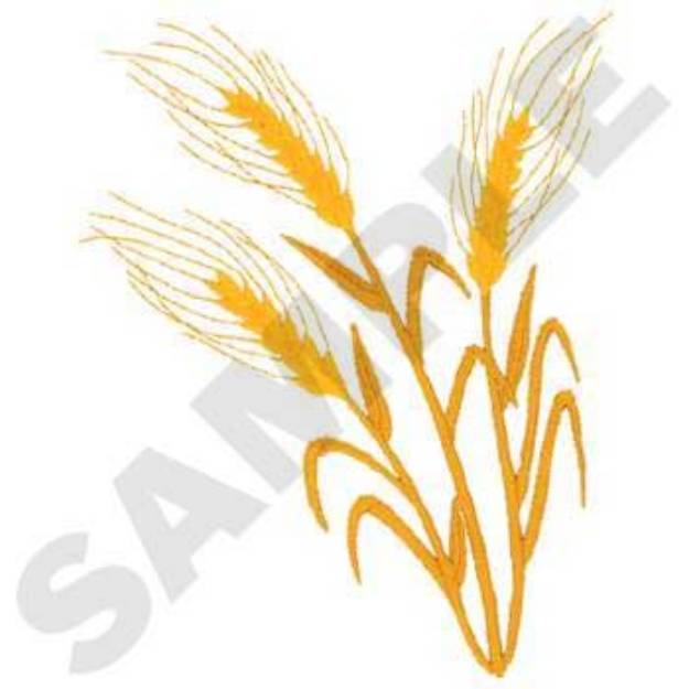 Picture of Wheat Machine Embroidery Design