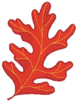 Maple Leaf Machine Embroidery Design