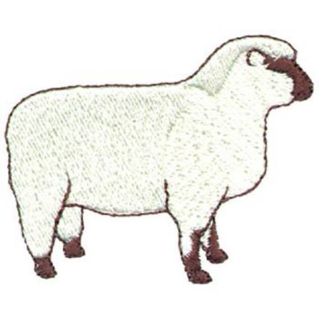 Picture of Sheep Machine Embroidery Design