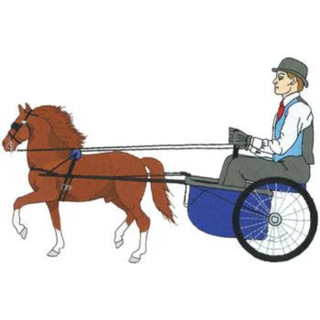 Picture of Miniature Horse Machine Embroidery Design