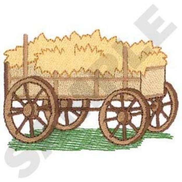 Picture of Stack Wagon Machine Embroidery Design