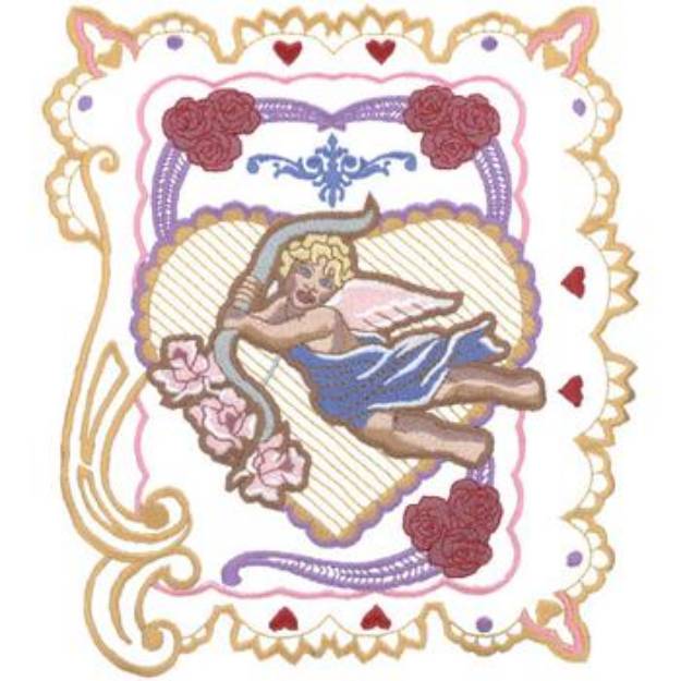 Picture of Victorian Valentine Machine Embroidery Design