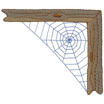 Spider Web Machine Embroidery Design