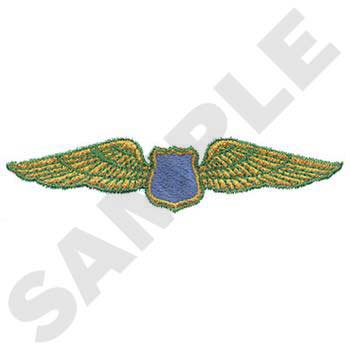 Military Wings Machine Embroidery Design