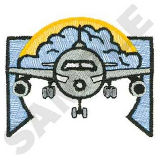 Picture of Pilot Logo Machine Embroidery Design