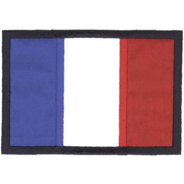 Picture of France Applique Machine Embroidery Design