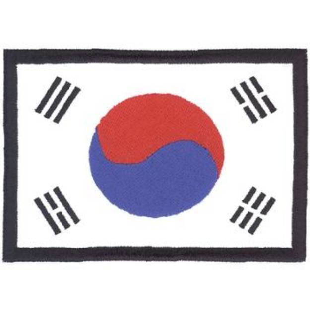Picture of South Korea Applique Machine Embroidery Design