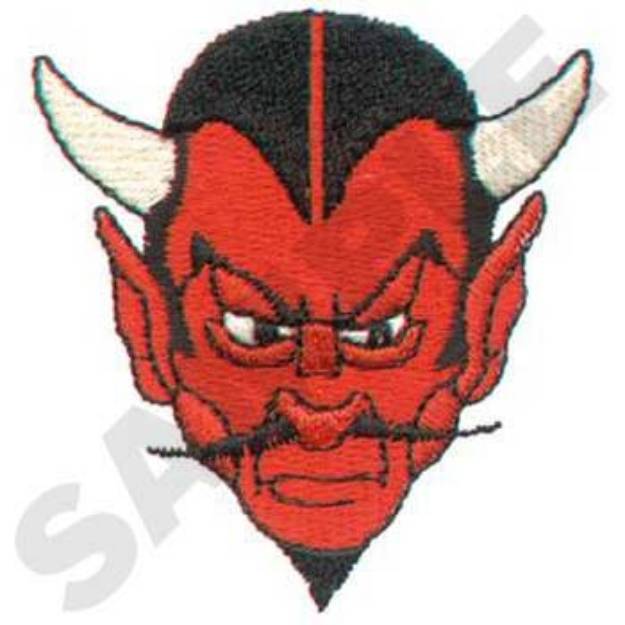 Picture of Devil Machine Embroidery Design