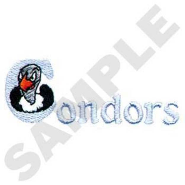 Picture of Condors Machine Embroidery Design