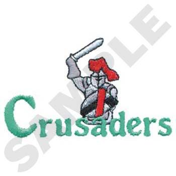 Crusaders Machine Embroidery Design