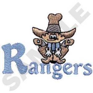 Picture of Rangers Machine Embroidery Design