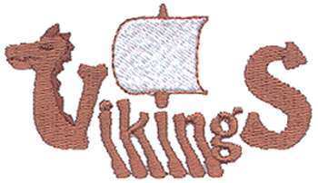 Vikings Machine Embroidery Design