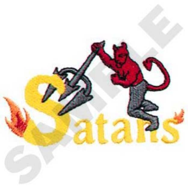 Picture of Satans Machine Embroidery Design