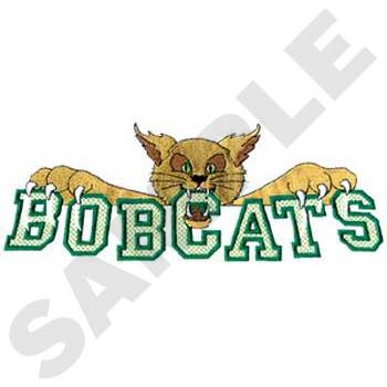 Bobcats Machine Embroidery Design