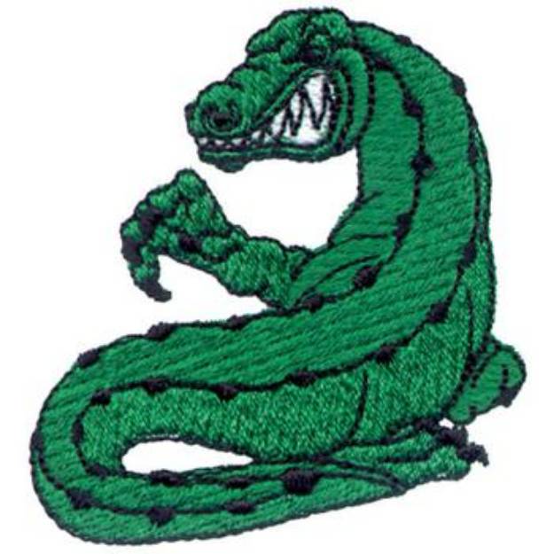Picture of Gator Mascot Machine Embroidery Design